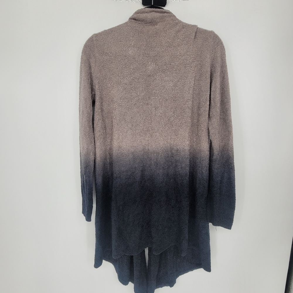 Barefoot Dreams Bamboo Chic Light calypso Cardigan Ombre Sweater Small Medium - Picture 3 of 7